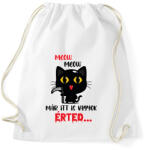 printfashion Már itt is vagyok - Sportzsák, Tornazsák - Fehér (7852493)