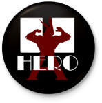printfashion My Hero Academia - Kitűző, hűtőmágnes - Fekete (3098395)