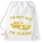 printfashion I'm not old - Sportzsák, Tornazsák - Fehér (2493295)