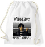 printfashion Spirit animal - Wednesday - Sportzsák, Tornazsák - Fehér (11612290)
