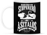 printfashion Asztalos - Bögre - Fekete (880125)