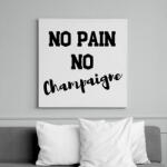 printfashion No Pain, No Champaigne - Vászonkép - Fehér (6631309)