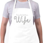printfashion Limited edition Wife - Kötény - Fehér (4903106)