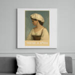 printfashion You're a b*tch - Festmény - Vászonkép - Fehér (7088149)