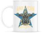 printfashion Motoros 07 - American hooligans - Bögre - Fehér (4951254)