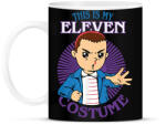 printfashion Eleven costume - Bögre - Fekete (14533686)