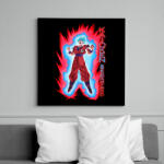 printfashion Goku Kaioken minta (Dragon Ball) - Vászonkép - Fekete (11892529)