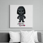 printfashion Squid Game Doll - Vászonkép - Fehér (6638390)