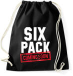 printfashion Kockahas készülőben - Sportzsák, Tornazsák - Fekete (2629846)