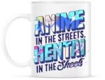 printfashion Anime in the streets - Bögre - Fehér (5184841)