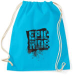 printfashion Epic Ride - fekete - Sportzsák, Tornazsák - Surf blue (11787)