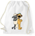 printfashion Shaun, a bárány - Sportzsák, Tornazsák - Fehér (4612384)
