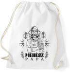 printfashion Méhész papa - Sportzsák, Tornazsák - Fehér (13164888)