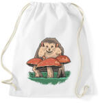 printfashion Dobos süni - Sportzsák, Tornazsák - Fehér (14676134)