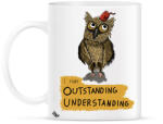 printfashion Owl Outstanding - Bögre - Fehér (1914085)