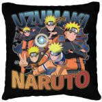 printfashion Uzumaki Naruto - Párnahuzat, Díszpárnahuzat - Fekete (14161109)