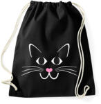 printfashion Cica - Sportzsák, Tornazsák - Fekete (2532435)