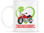 printfashion Motoros őrangyal - Bögre - Fehér (14032658)