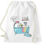 printfashion Hogy legyél Unikornis - Sportzsák, Tornazsák - Fehér (4178234)