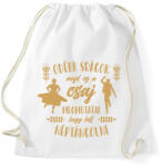 printfashion Ez a csaj megmutatja - Néptánc - Sportzsák, Tornazsák - Fehér (7418575)