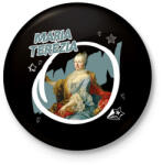 printfashion Mária Terézia - Kitűző, hűtőmágnes - Fekete (9944362)