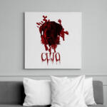 printfashion cujo - Vászonkép - Fehér (6628294)