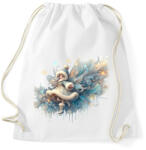 printfashion Téltündér - Sportzsák, Tornazsák - Fehér (15122272)