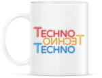 printfashion Techno - Neon - Bögre - Fehér (6583835)