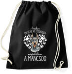 printfashion Megtaláltam a mancsod - Dobermann - Sportzsák, Tornazsák - Fekete (5452102)