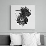 printfashion soha ne veszítsd el önmagad - Vászonkép - Fehér (6621444)