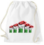 printfashion Magyar ököl - Sportzsák, Tornazsák - Fehér (7353508)