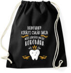 printfashion Szükséged van egy koronára - Sportzsák, Tornazsák - Fekete (10351703)