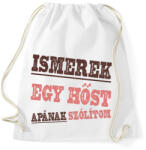 printfashion Ismerek egy hőst - Sportzsák, Tornazsák - Fehér (16779614)