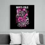 printfashion Ütős - Vászonkép - Fekete (6642027)