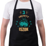 printfashion Páros terhesség - apuka - Kötény - Fekete (13725994)