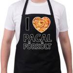 printfashion I love Pacal pörkölt - Kötény - Fekete (10853387)