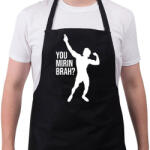 printfashion You Mirin Brah - Zyzz - Kötény - Fekete (6356911)