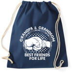 printfashion Nagyapa - Sportzsák, Tornazsák - Sötétkék (332874)