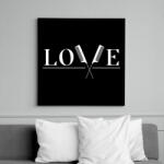 printfashion Love - Fodrász (white) - Vászonkép - Fekete (7317491)