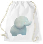 printfashion Cuki elefánt - Sportzsák, Tornazsák - Fehér (4173928)
