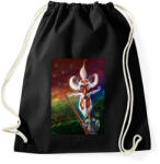 printfashion DonQuijote - Sportzsák, Tornazsák - Fekete (433245)