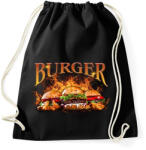 printfashion Burger - Sportzsák, Tornazsák - Fekete (16179134)