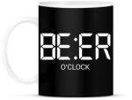 printfashion beer oclock - Bögre - Fekete (1128049)