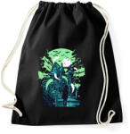 printfashion Kísértetház - Sportzsák, Tornazsák - Fekete (326528)
