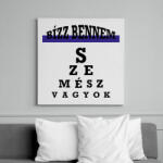 printfashion Bízz bennem - szemész - Vászonkép - Fehér (12647355)