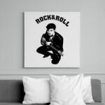 printfashion rock and roll4 - Vászonkép - Fehér (6627169)