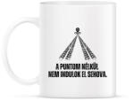 printfashion A Puntom nélkül nem indulok el sehova - Bögre - Fehér (14626950)