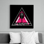 printfashion Squid Game - Vászonkép - Fekete (6660448)