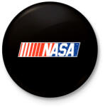 printfashion NASA project - Kitűző, hűtőmágnes - Fekete (5142308)