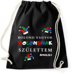 printfashion Bolond vagyok - Sportzsák, Tornazsák - Fekete (15767702)